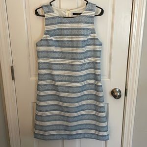 Tommy Hilfiger Size 10 Blue Stripe Dress